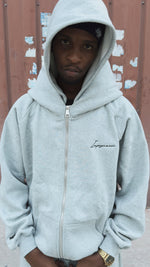 "Heather Grey" V2 Zip Up