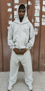 "Heather Grey" V2 Zip Up