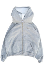 "Heather Grey" V2 Zip Up