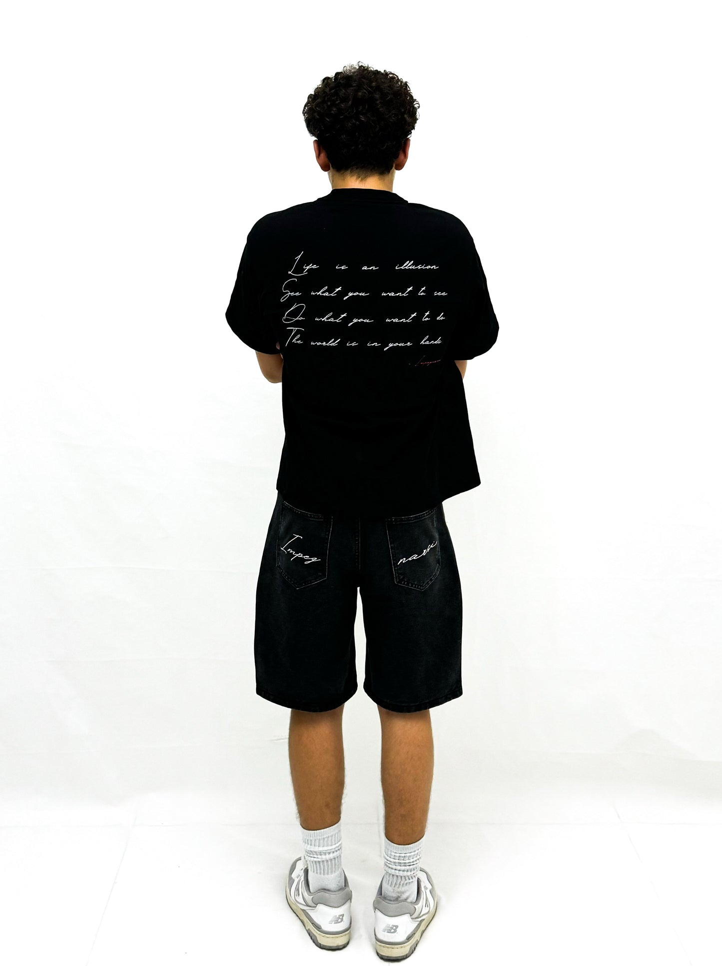 Black "Life Is An Illusion" Tee